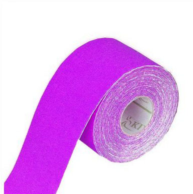 Tapeband von Gatapex violett, Kinesiologie Sporttape, 5.5 mtr x 5 cm